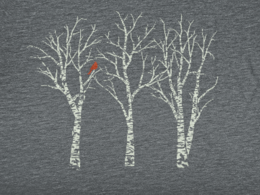 Woodland Cardinal French Terry Crew